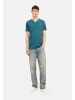 Jack & Jones T-Shirt 'Split' in petrol