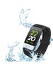 Platyne Multisport-Uhr, kompatibel mit iOS & Android in Schwarz