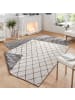 NORTHRUGS In- & Outdoor Wendeteppich Malaga Grau Creme