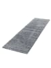 KADIMA DESIGN Teppich Hochflor Shaggy Waschbar Einfarbig RHEIN Strapazierfähig in Hellgrau