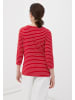 Finn Flare Langarmshirt Streifen in red
