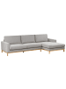 Beliani Ecksofa SIGGARD in Grau/Braun - (W) 321 x (H) 92 x (L) 168 cm