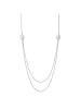 Xenox Halskette für Damen in silber