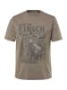 JP1880 Kurzarm T-Shirt in aschgrau