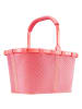 Reisenthel Carrybag - Einkaufskorb (cord dark matcha) in frame mesh coral