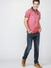KOROSHI Kurzarm-Polo in pink