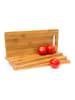 relaxdays 32x Schneidebrett in Natur - (L)35 x (B)15 cm