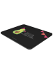 Mr. & Mrs. Panda Mousepad Avocado Party mit Spruch in Schwarz