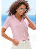 Vivance Poloshirt in rose-creme