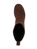 VAN HILL Schlupfstiefeletten Ava in Braun Velours