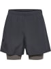 Hummel Short "Hiit Intensity 2 In 1 Shorts" in Grau