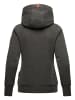 Navahoo Kapuzensweatshirt Namikaa in Dark Grey Melange