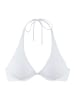Copenhagen Studios Bügel-Bikini-Top in weiß