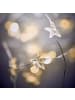 Butlers LED-Lichterkette STAR LIGHTS in Silber