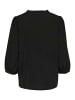 Kaffe Langarm-Bluse KAkatja Regular fit in Black Deep