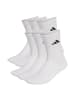 adidas Socken 6er Pack in Weiß