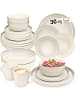 Sänger 30-tlg. Kombiservice Key West in Creme aus Steingut
