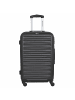 Paradise by CHECK.IN Havanna - 4-Rollen-Trolley 67 cm (rot) in schwarz