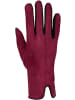 styleBREAKER Touchscreen Handschuhe in Bordeaux-Rot