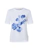 März T-Shirt in weiß blau