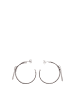 Marc Jacobs Grau Silber Ohrringe