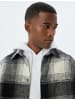 KOTON Shirt in Anthrazit Kariert