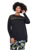 Angel of Style Sweatshirt in schwarz