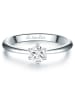 Trilani Ring aus Sterling Silber mit Zirkonia in silber