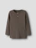 name it Langarmshirt in morel