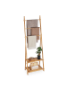 relaxdays Handtuchständer in Natur - (B)53,5 x (H)153 x (T)30 cm