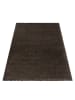 KADIMA DESIGN Teppich Hochflor Shaggy Uni Style Polypropylen Wohnzimmer in Braun
