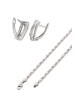 faina Women Jewelry Set in silver