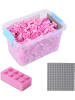Katara 520 Bausteine mit Bauplatte in Pink