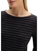 Marc O'Polo Gestreiftes Longsleeve regular in Dark Blue