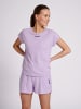 Hummel Hummel T-Shirt Hmlzandra Damen in PASTEL LILAC MELANGE