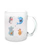 Mr. & Mrs. Panda Tee Tasse Big Einheit ohne Spruch in Transparent