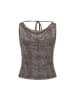 myMo Women Top in coffee black