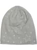 styleBREAKER Feinstrick Beanie Mütze in Hellgrau