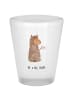 Mr. & Mrs. Panda Schnapsglas Alpaka Fahne ohne Spruch in Transparent
