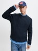 Jack & Jones Strickpullover in Sky Captain
