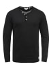 !SOLID Langarmshirt in schwarz