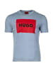 HUGO T-Shirt in Blau (Pastel Blue)