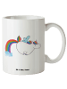 Mr. & Mrs. Panda XL Tasse Einhorn Fliegendes Pferd ohne Spruch in Weiß