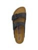 Birkenstock Sandale Arizona Birko-Flor Weichbettung schmal in schwarz