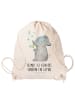 Mr. & Mrs. Panda Tasche Elefant Seifenblasen mit Spruch in Creme