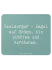 Mr. & Mrs. Panda Mauspad Spruch Seelsorger Engel mit Spruch in Meeresbrise