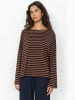 soyaconcept T-Shirt SC-HELLE in 6910C NAVY COMBI