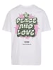 Mister Tee Mister Tee Peace&Love Heavy Oversize Tee in white