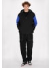 MO Herren Blouson in Schwarz Königsblau Colorblock