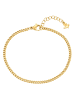 Glanzstücke München Armband aus Edelstahl in gelbgold